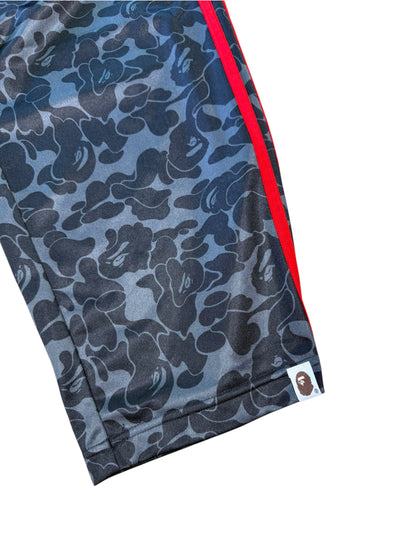 (L) Bape X Adidas All Over Print Camo Track Pants