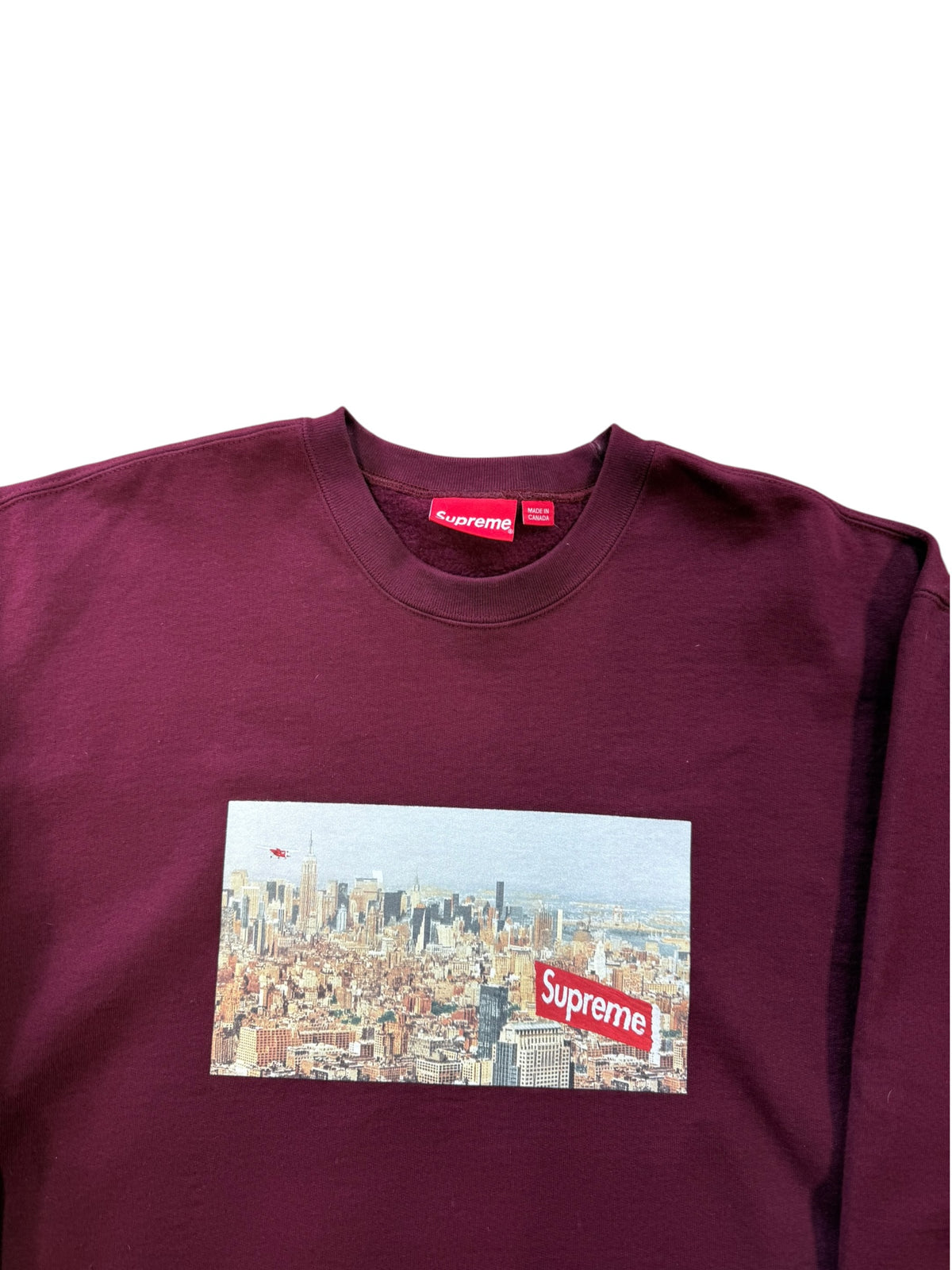 (XL) Supreme Banner Crewneck