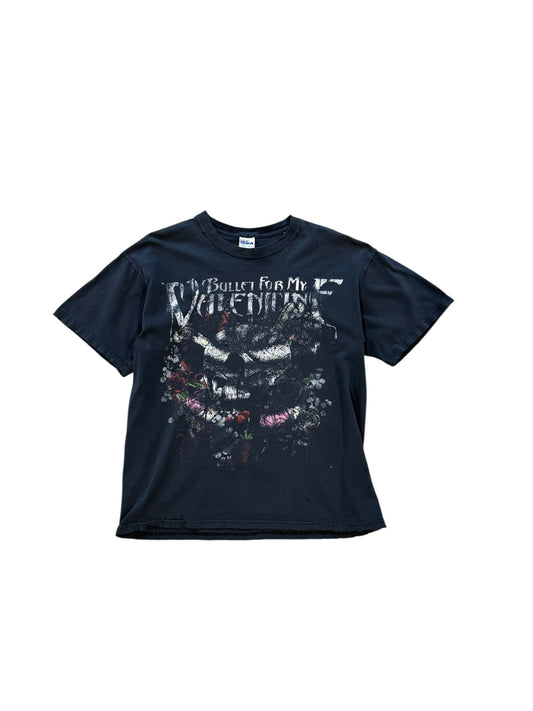 (L) 00s Bullet For My Valentine Distressed T-Shirt