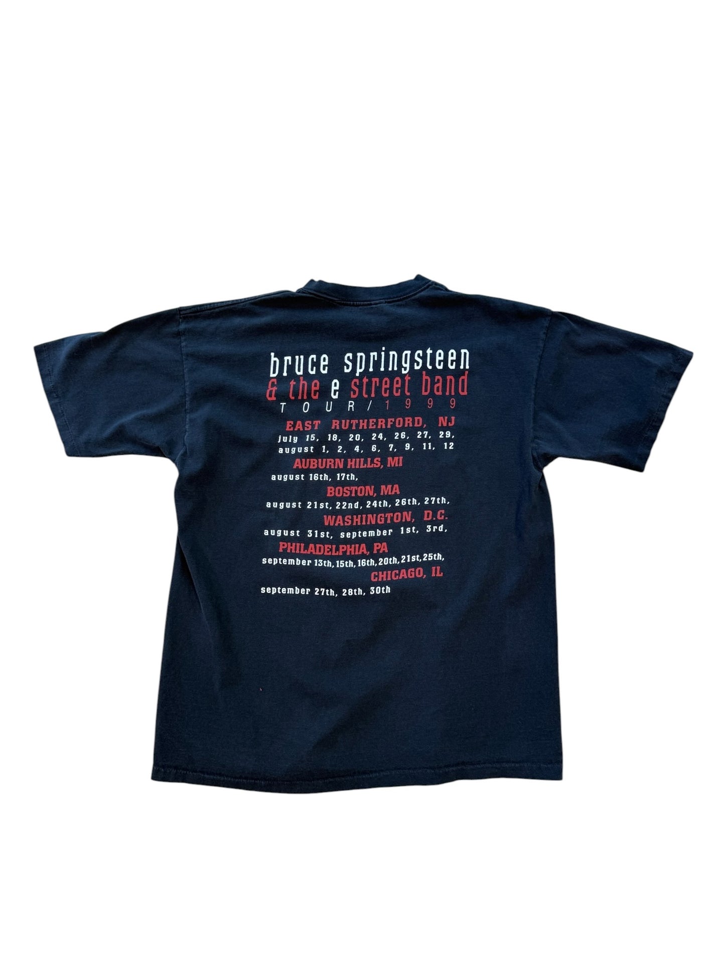 (XL) 1999 Bruce Springsteen & Street Band Tour Tee