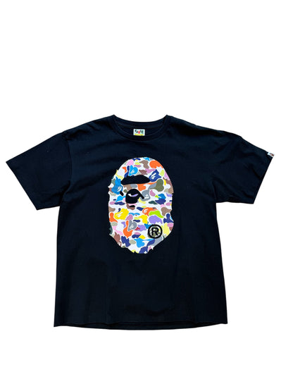(XXL) Bape Multi Camo Big Ape Head Tee
