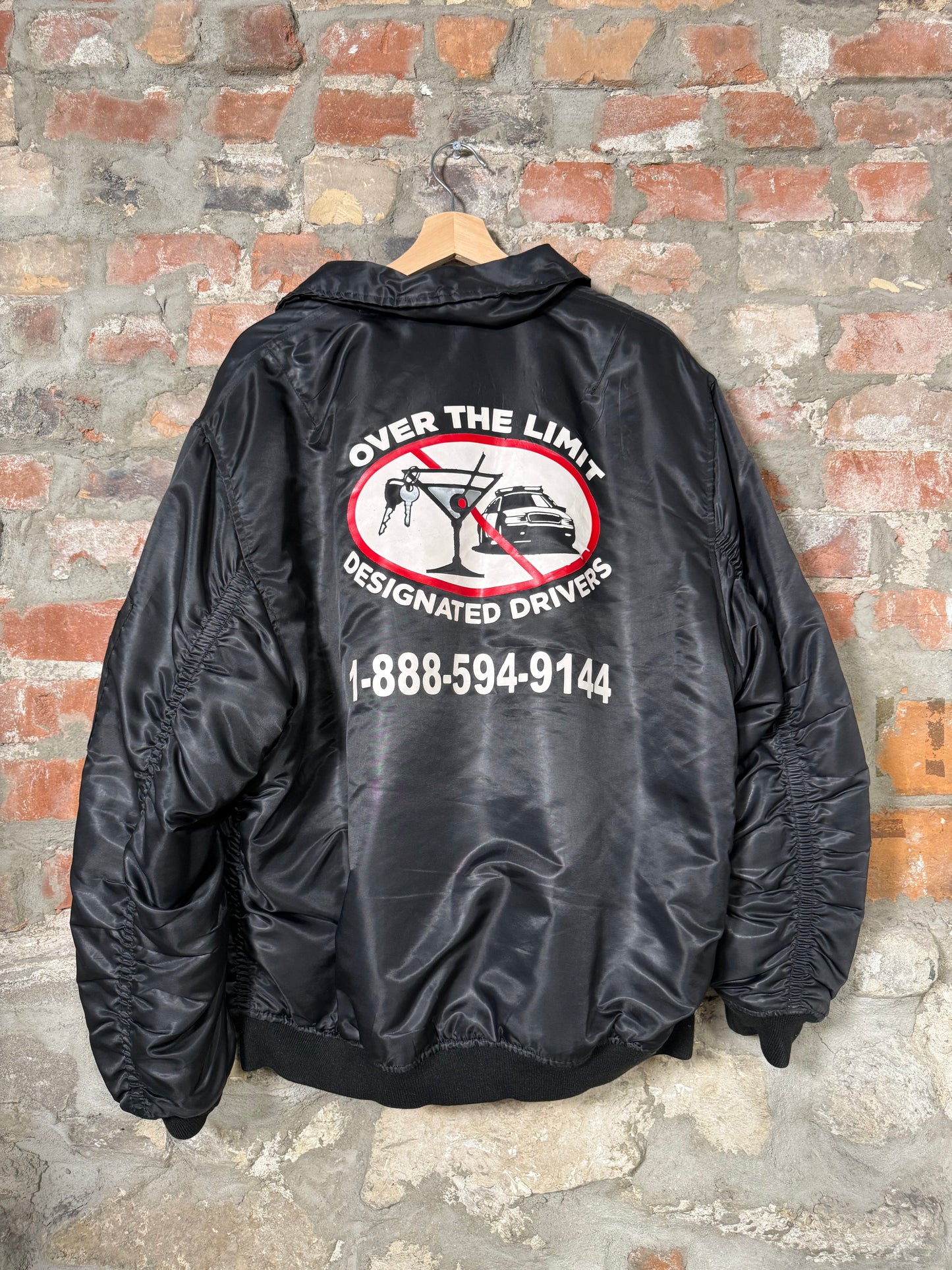 90s Over The Limit Bomber Jacket Sz L