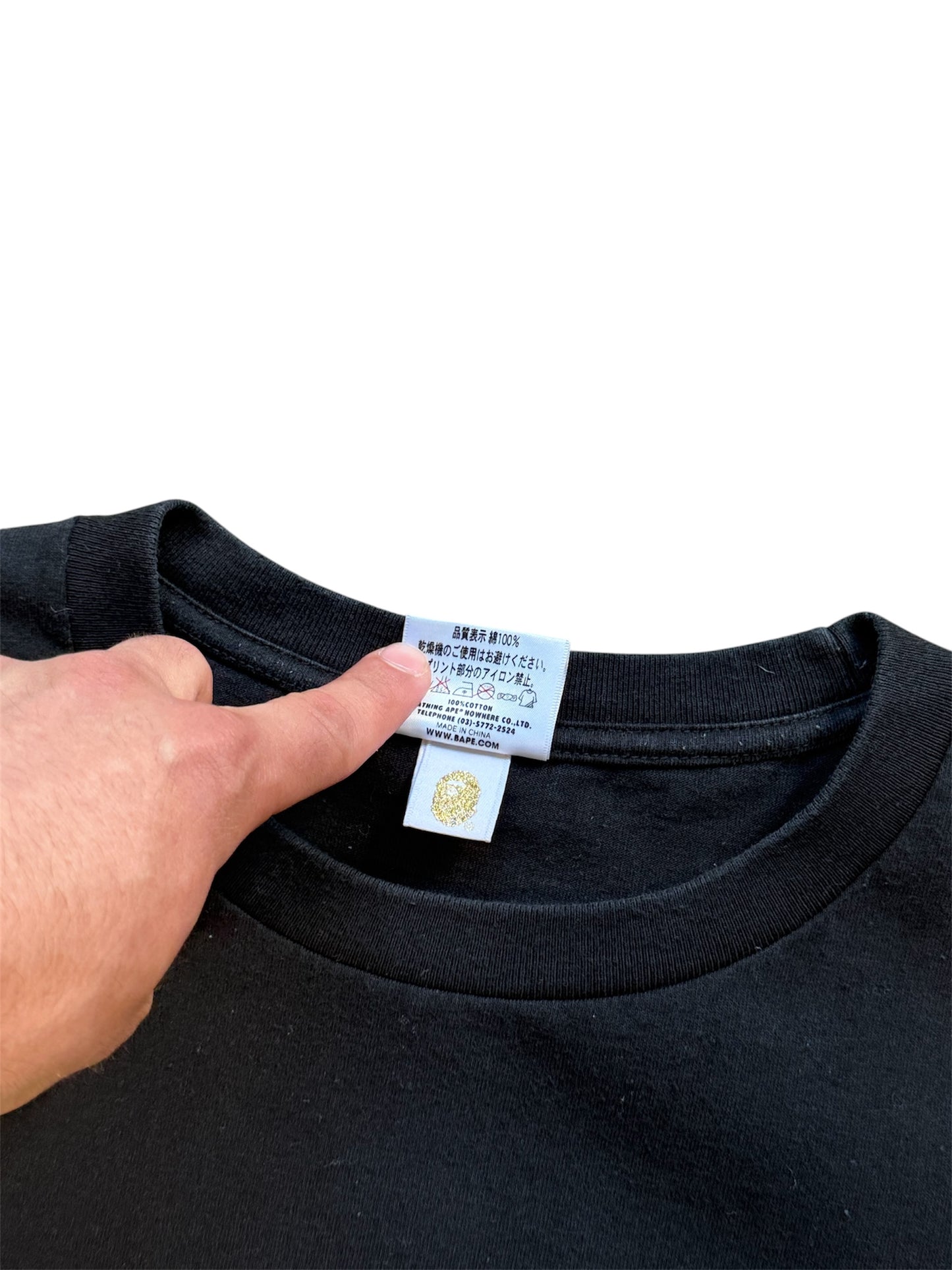 (XL) Bape Multi Camo Big Ape Head Tee