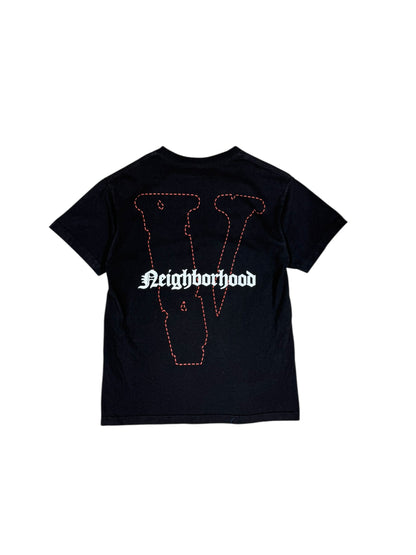 Vlone X Neighborhood Skull Tee Sz M