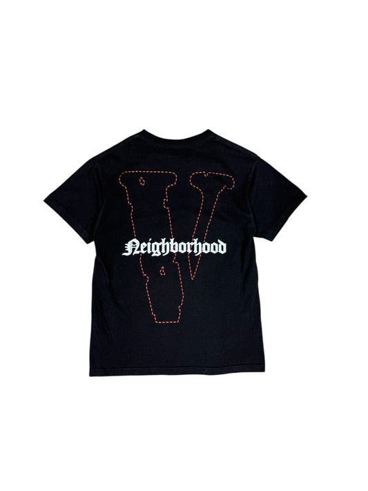 Vlone X Neighborhood Skull Tee Sz M