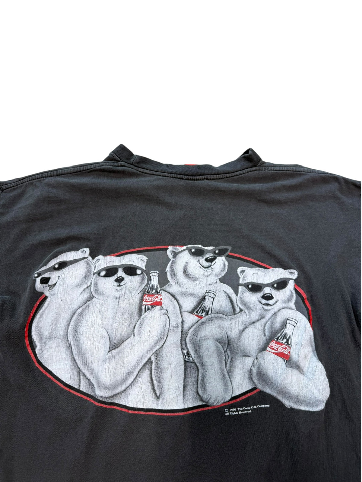 (L) 1997 Coca Cola Polar Bear Squad Tee