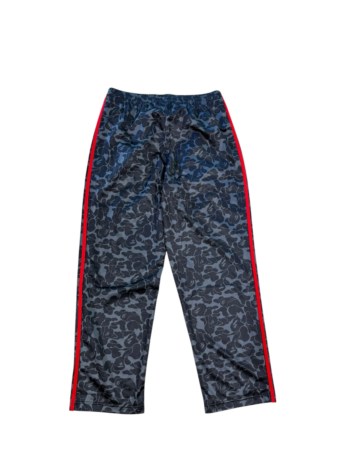 (L) Bape X Adidas All Over Print Camo Track Pants