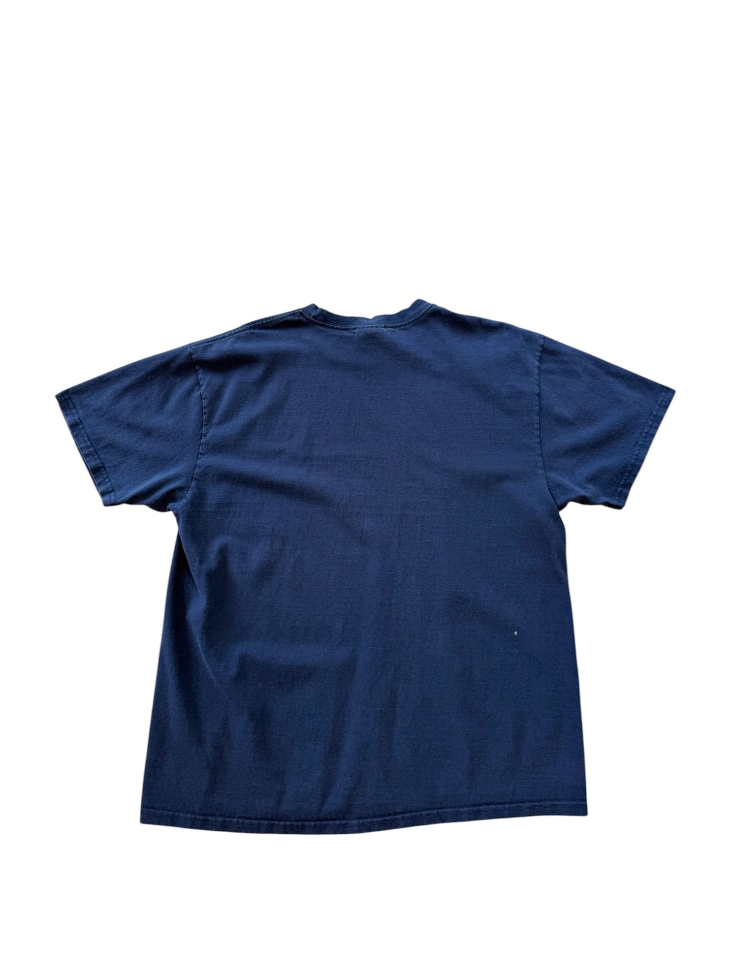 (L) Y2K Nike Navy swoosh Tee