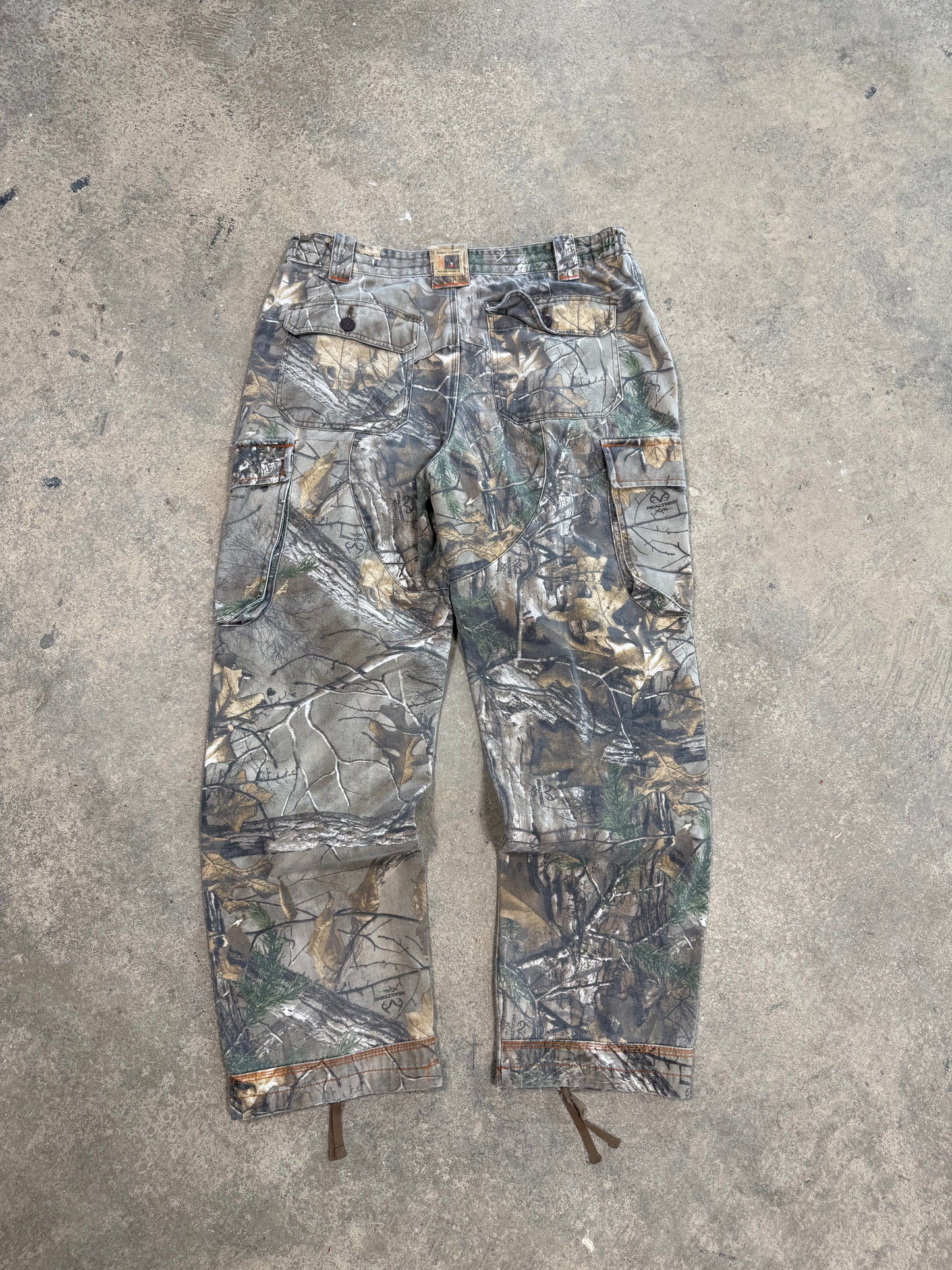 (34W) Vtg Real Tree Camo Cargo Pants