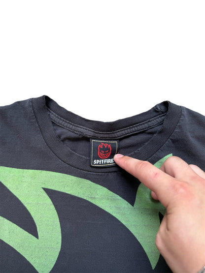 (M) Y2K Spitfire Big Logo Thrashed Skate Tee