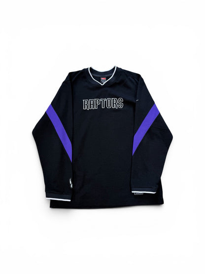 (M) Vtg Nike Toronto Raptors Hockey Warm Up Jersey