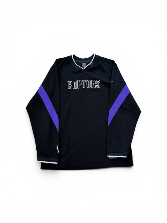 (M) Vtg Nike Toronto Raptors Hockey Warm Up Jersey