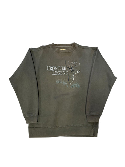(L) Vintage Frontier Legend Buck Crewneck