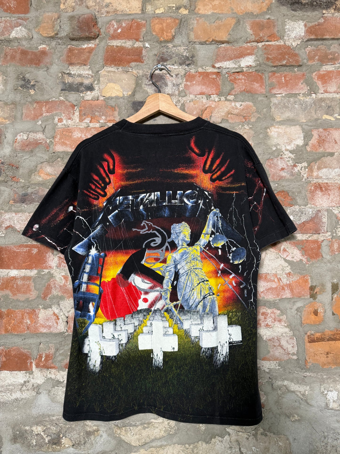 1991 Metallica AOP Sz L