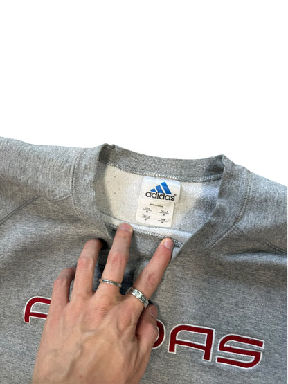 (M) Vintage 2000s Adidas Spell Out Crewneck Sweater