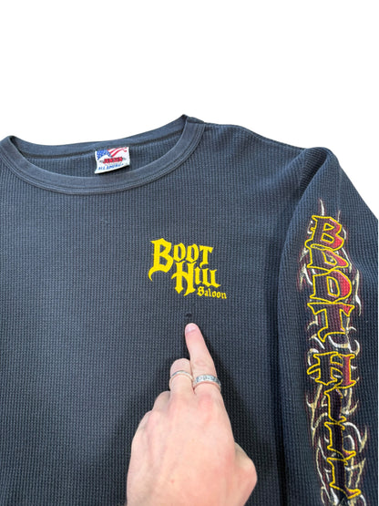(M) Vintage Boothill Saloon Daytona Beach Thermal Longsleeve