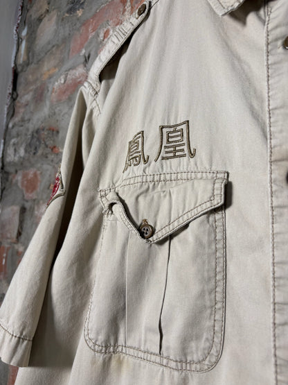 2000s Mecca Button Up Shirt Sz XL