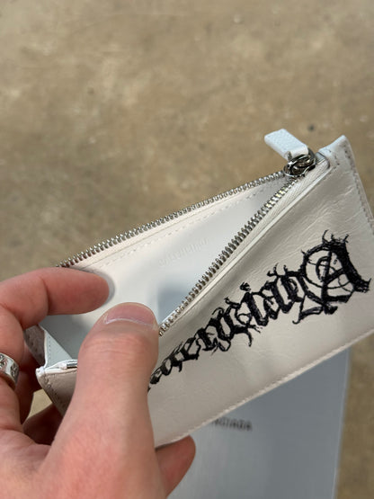 (OSFA) Balenciaga Metal Logo Wallet