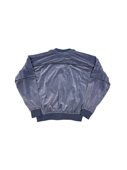 (L) 90s Christian Dior Monsieur Velvet Zip Up Sweater