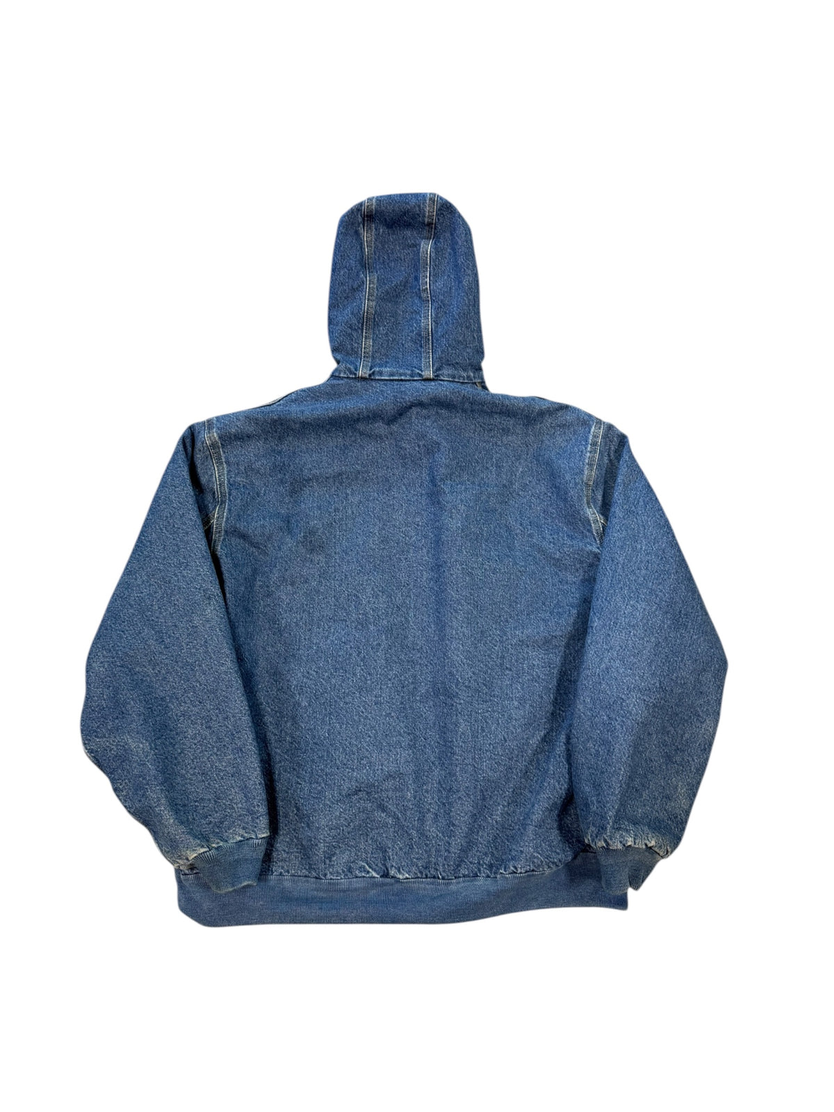 (XXL) Vintage Carhartt Denim Hooded Jacket