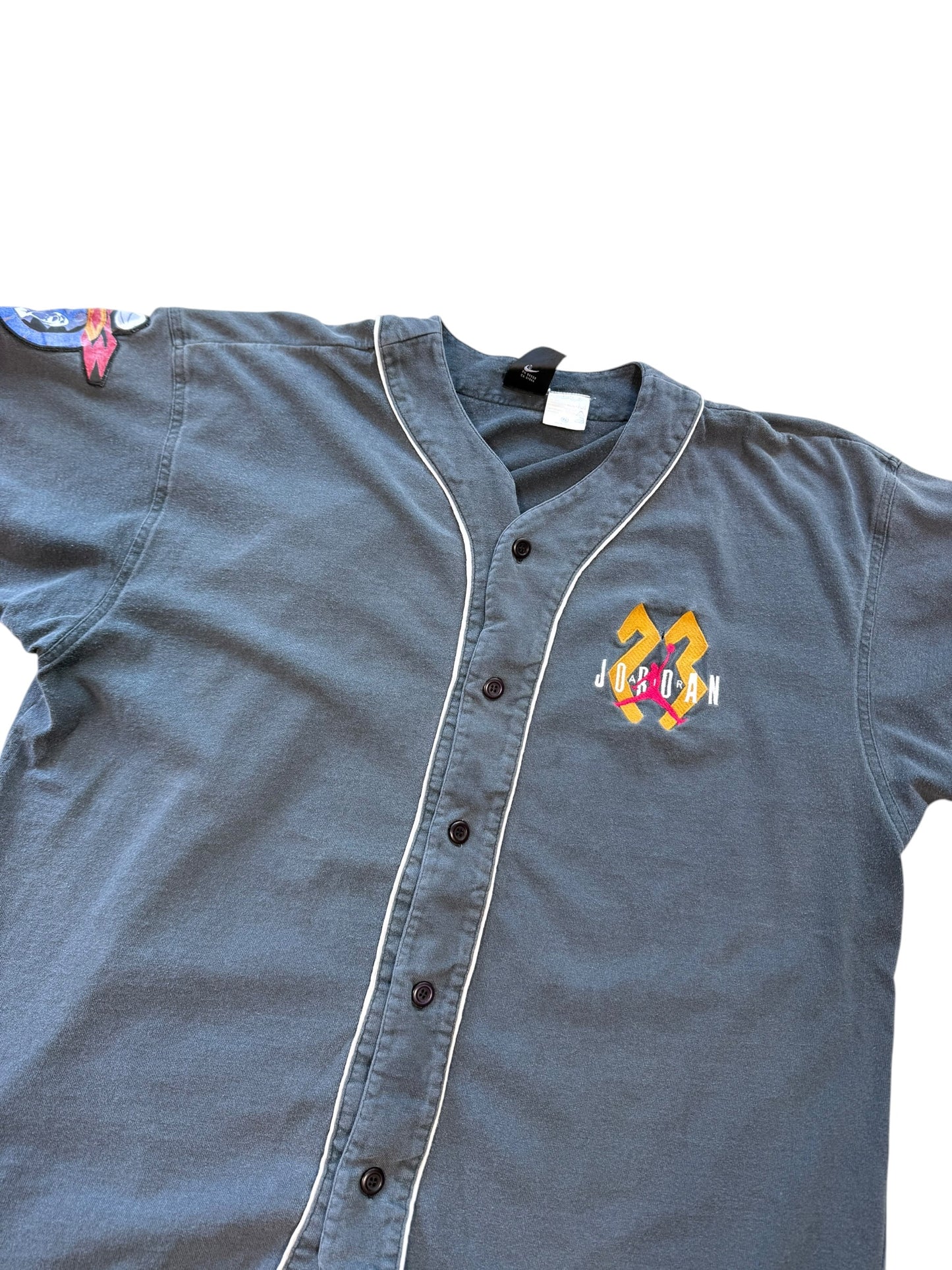 (XL) Vintage 1990s Nike Michael Jordan Button Up Jersey