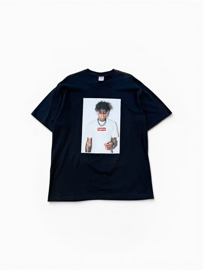 (XL) Supreme X NBA Youngboy Navy Tee