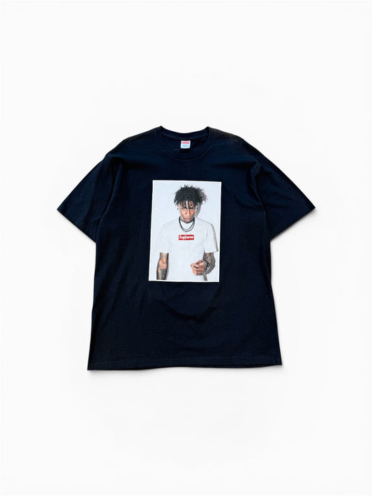 (XL) Supreme X NBA Youngboy Navy Tee