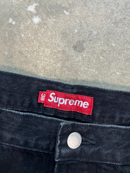 (38W) Supreme Distressed Loose Fit Selvedge Jean (SS26)