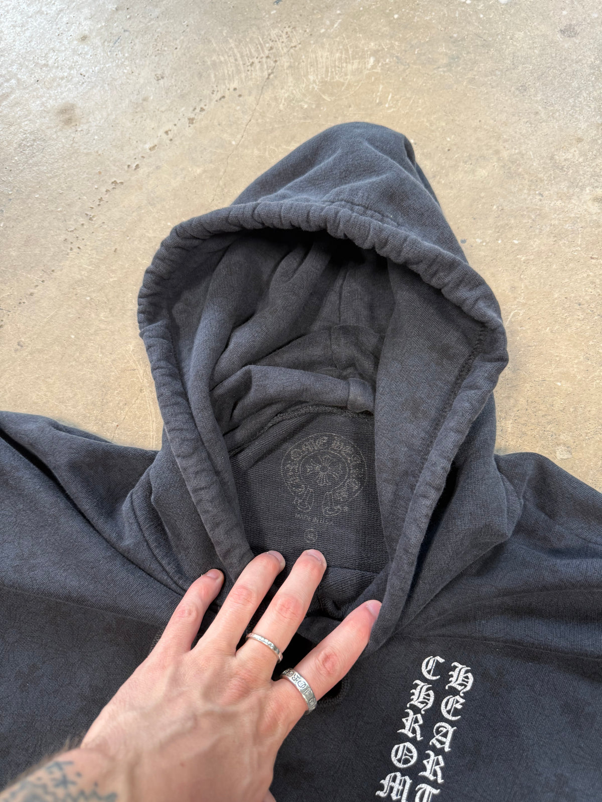 (XL) Chrome Hearts Monogram Hoodie
