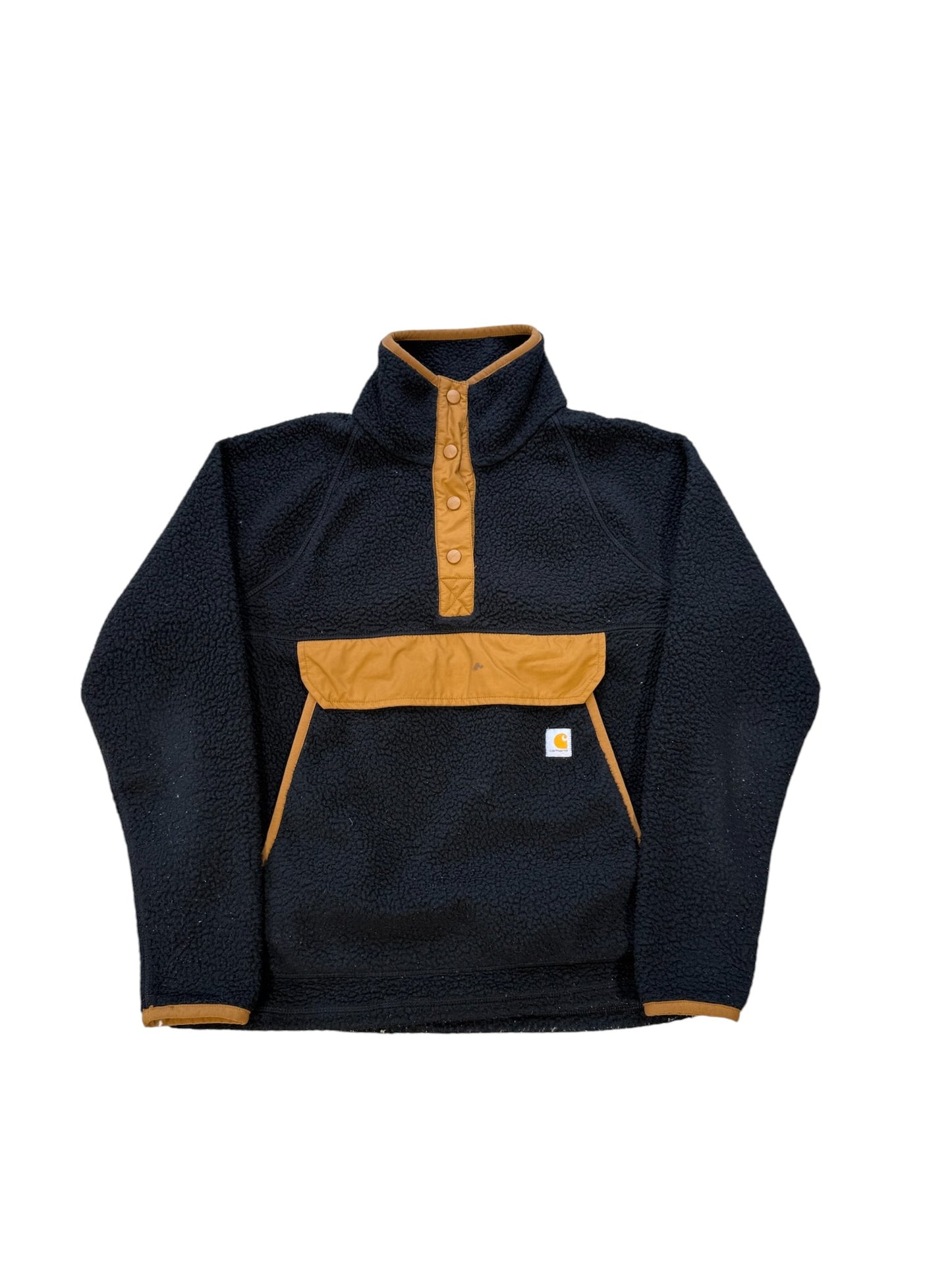 (M) Carhartt Heavy Fleece Quarter Button