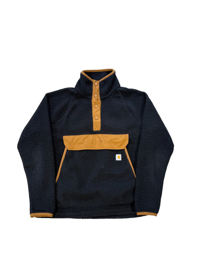 (M) Carhartt Heavy Fleece Quarter Button
