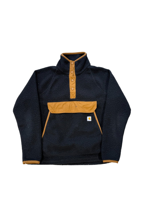 (M) Carhartt Heavy Fleece Quarter Button