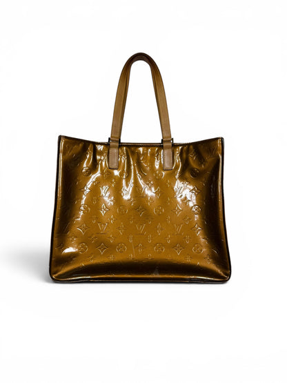 Louis Vuitton Bronze Monogram Vernis Columbus Tote