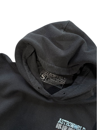(S) 2019 Travis Scott Astroworld Black Hoodie