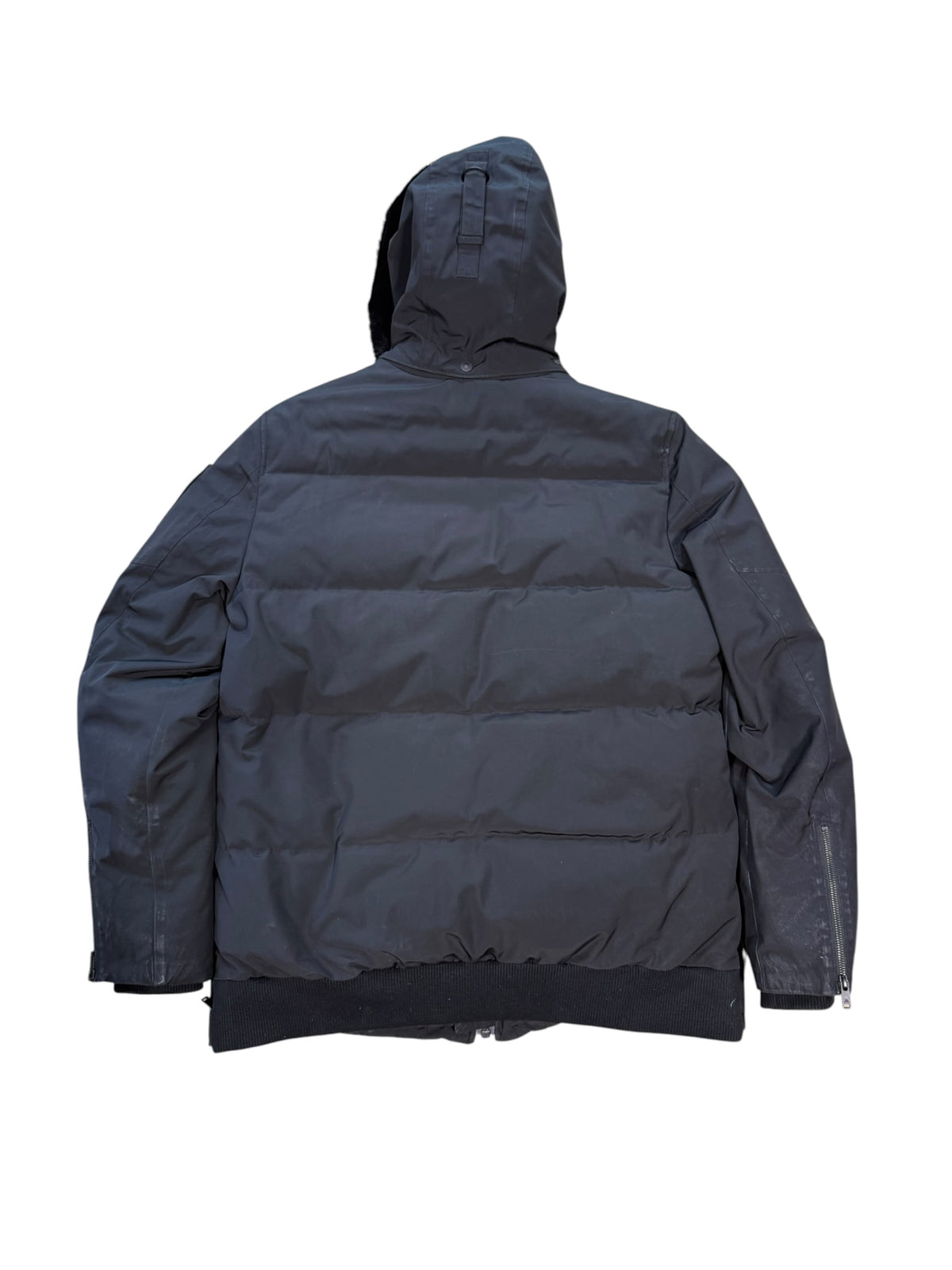 (XL) Moose Knuckles Black Parka Jacket