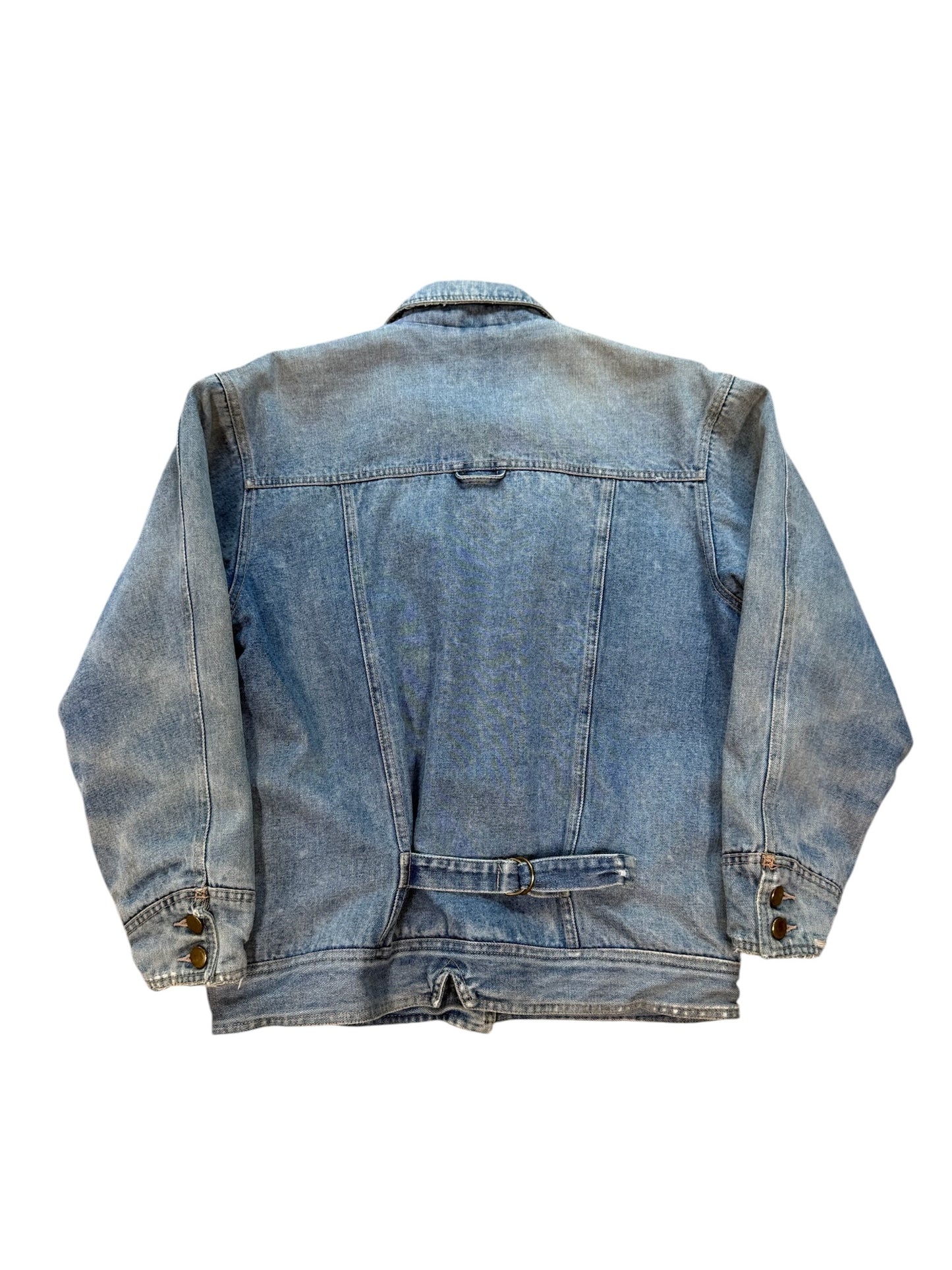 (M) Eddie Bauer Lined Denim Jacket