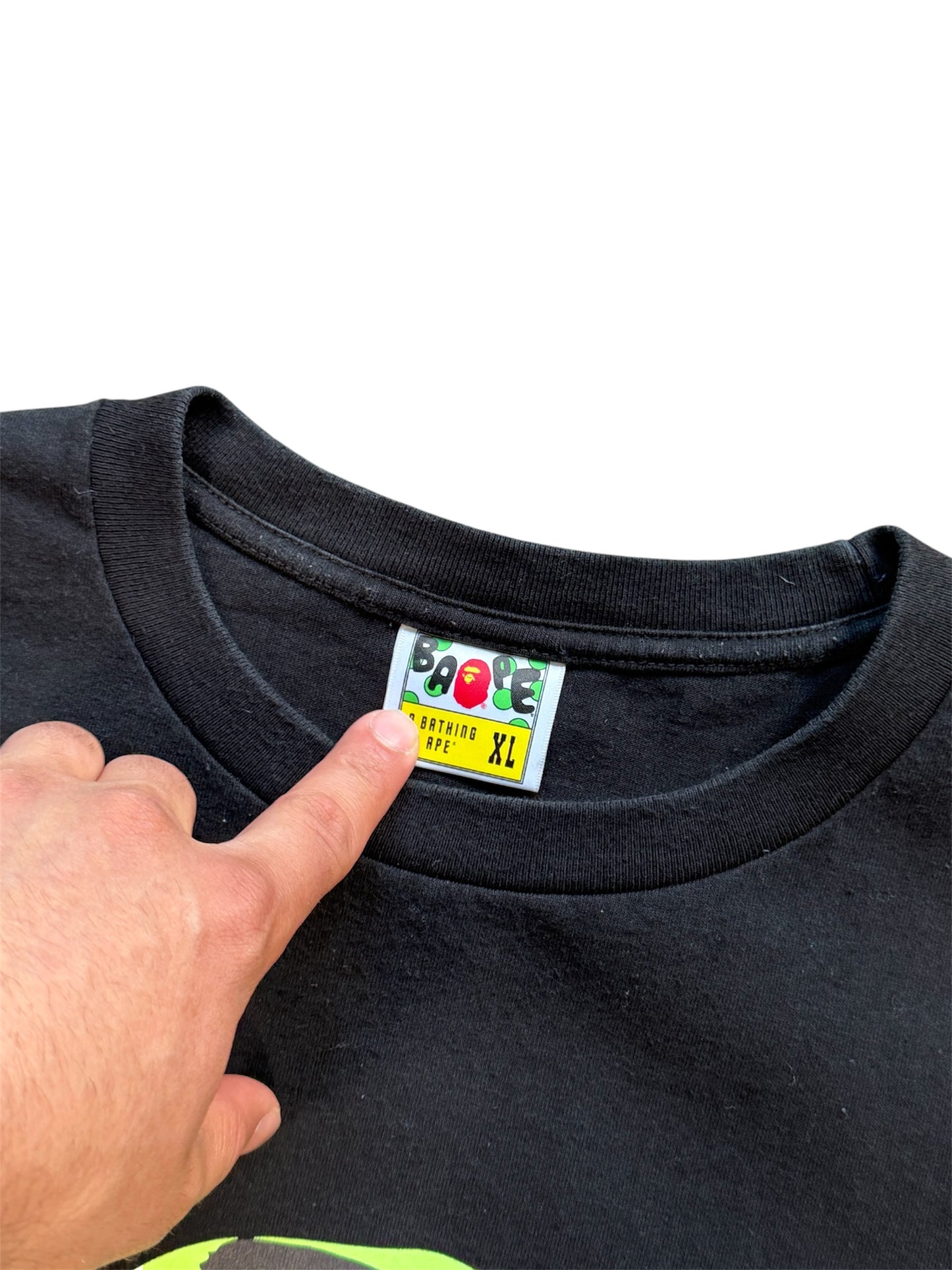 (XL) Bape Multi Camo Big Ape Head Tee