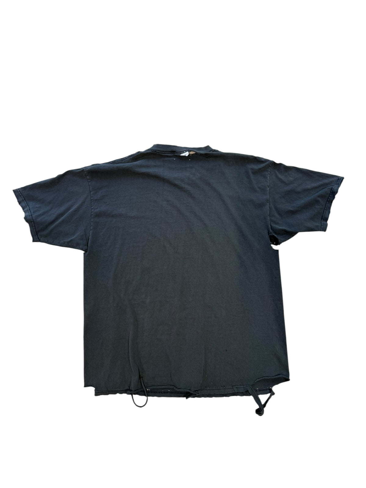 (XXL) Vintage Oakland Raiders Thrashed Black NFL Tee