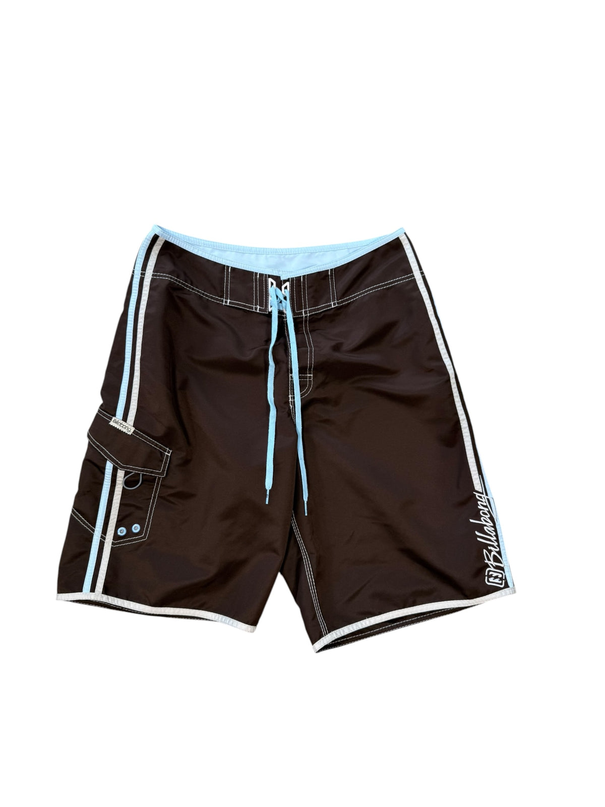 (32) Vintage Brown Billabong Board Shorts