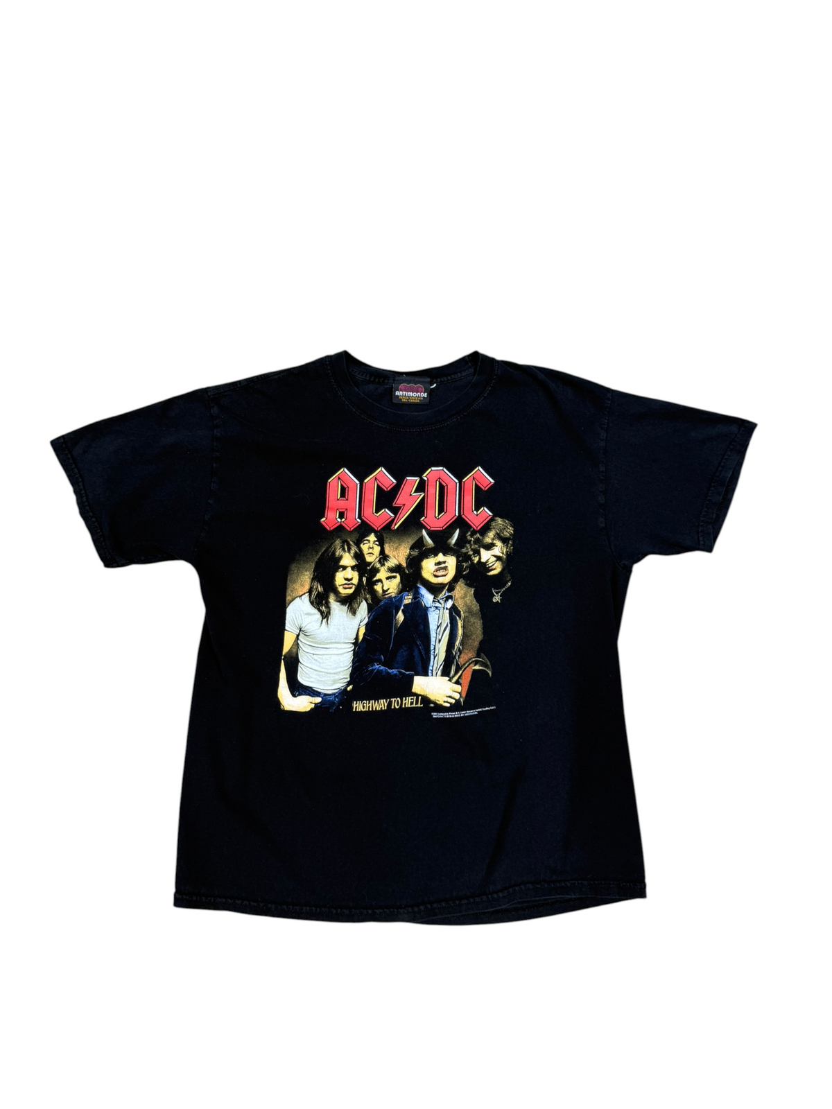 (L) 2002 AC/DC Highway To Hell Band Tee