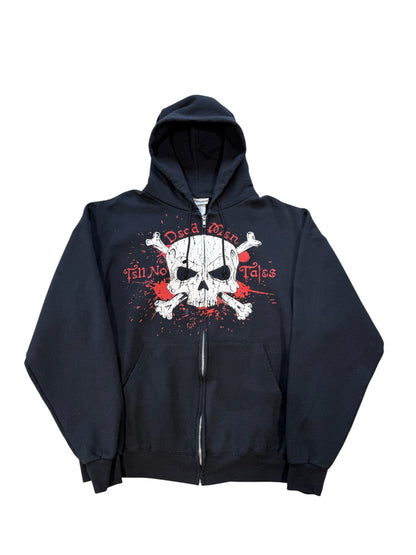 (XL) Y2K Disney Pirate’s Of The Caribbean Zip Sweater