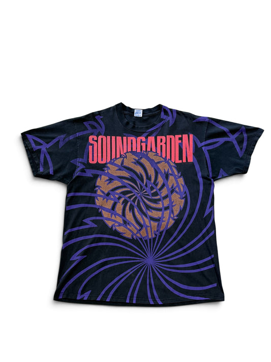 Vintage 1992 Soundgarden Bad Motor Finger AOP Tee