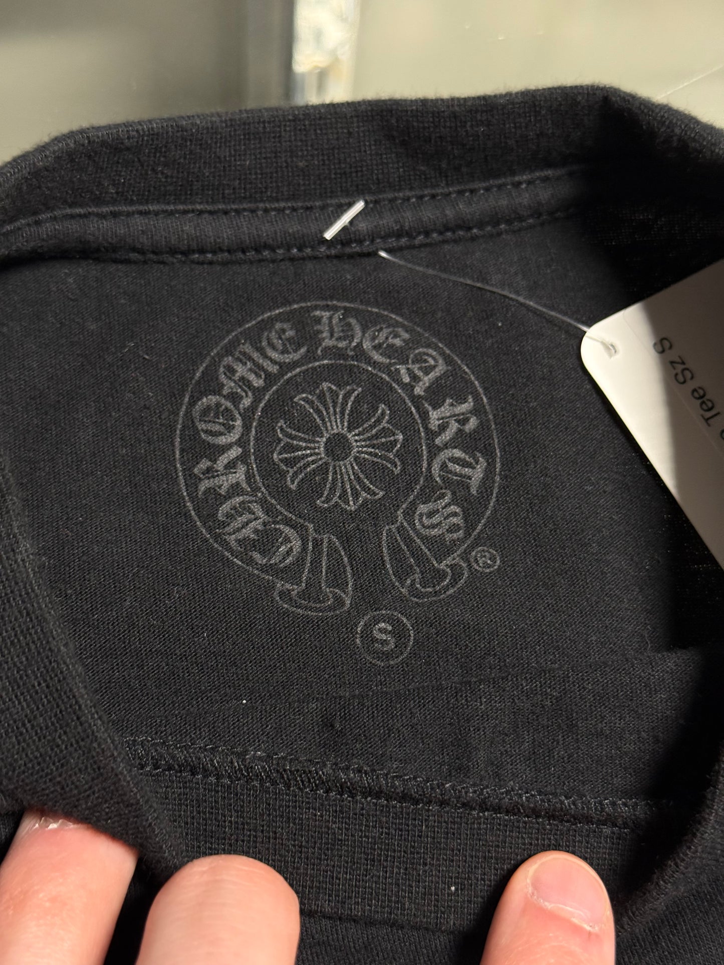 Chrome Hearts Spinal Logo Tee Sz S