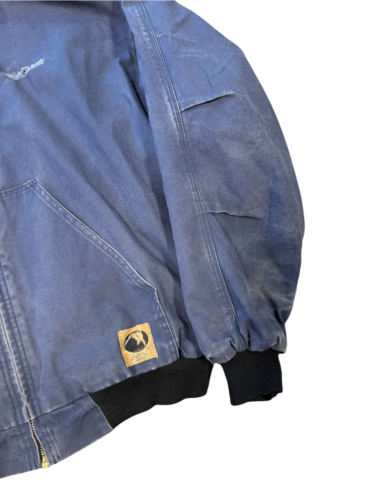 (XXL) Vintage Berne Apparel Hooded Workwear Jacket