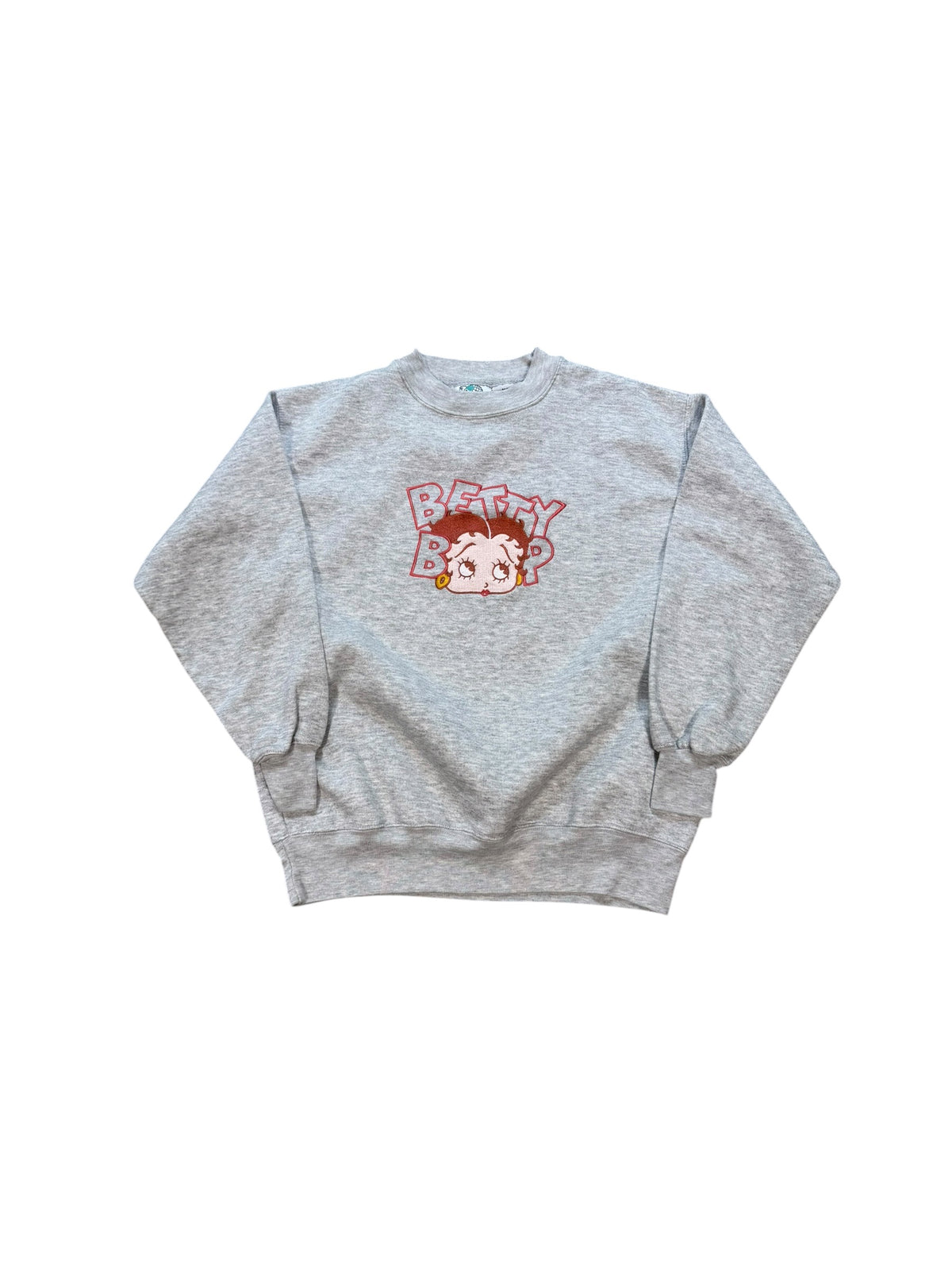 (M) Vintage 1990s Betty Boop Embroidered Crewneck Sweater
