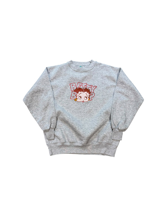 (M) Vintage 1990s Betty Boop Embroidered Crewneck Sweater