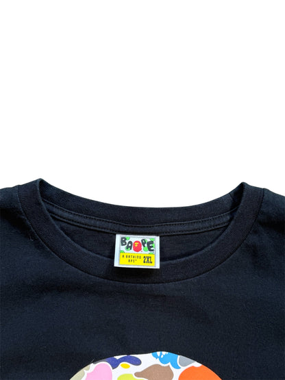 (XXL) Bape Multi Camo Big Ape Head Tee