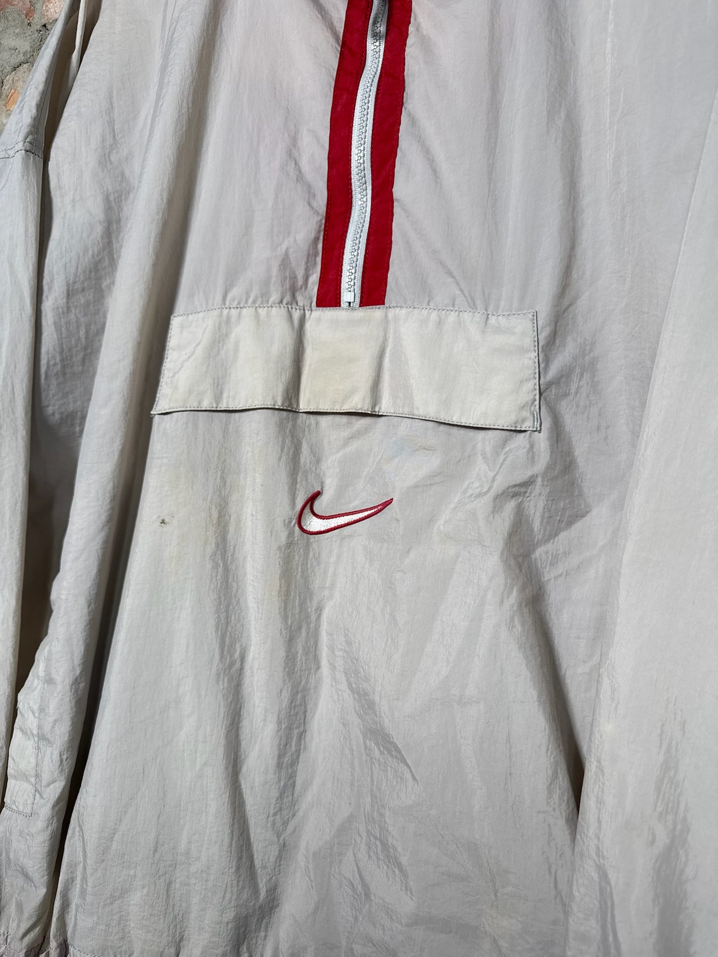 90’s Nike Red Full Zip Track Jacket Sz M