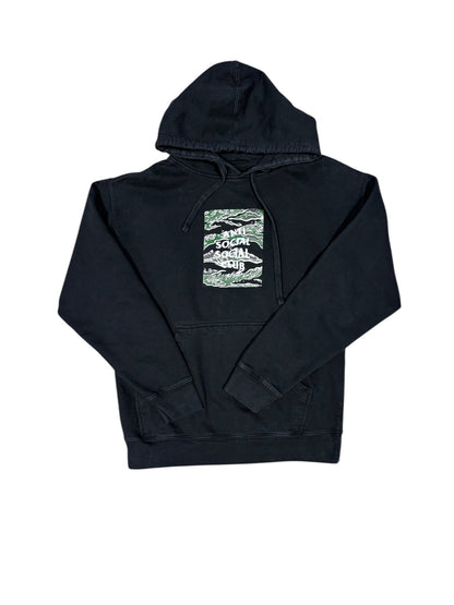 Anti Social Social Club Camo Graphic Hoodie Sz M