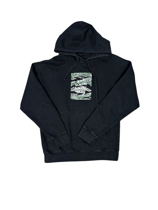 Anti Social Social Club Camo Graphic Hoodie Sz M